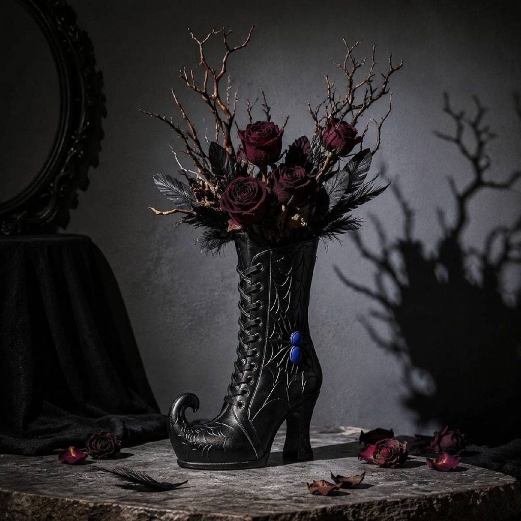 3D Printing Web - 3D Printed Vase Spider Web Patterned