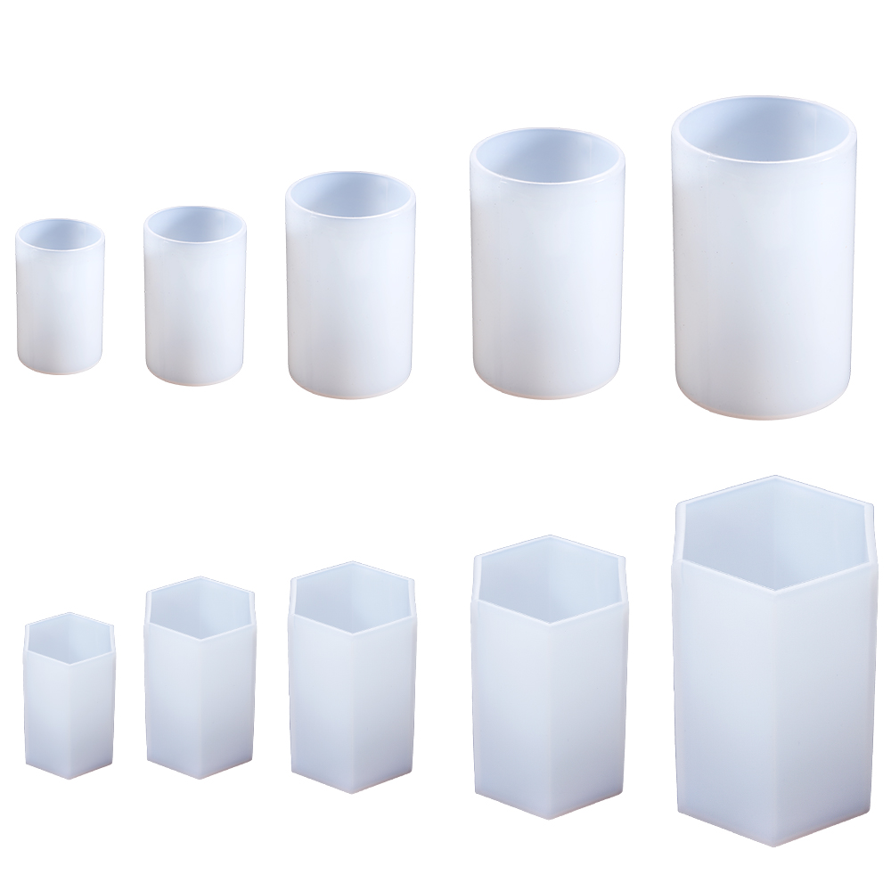 Cylinder Silicone Mold Hexagon - 3D Printing Epoxy Resin ulasan dan harga