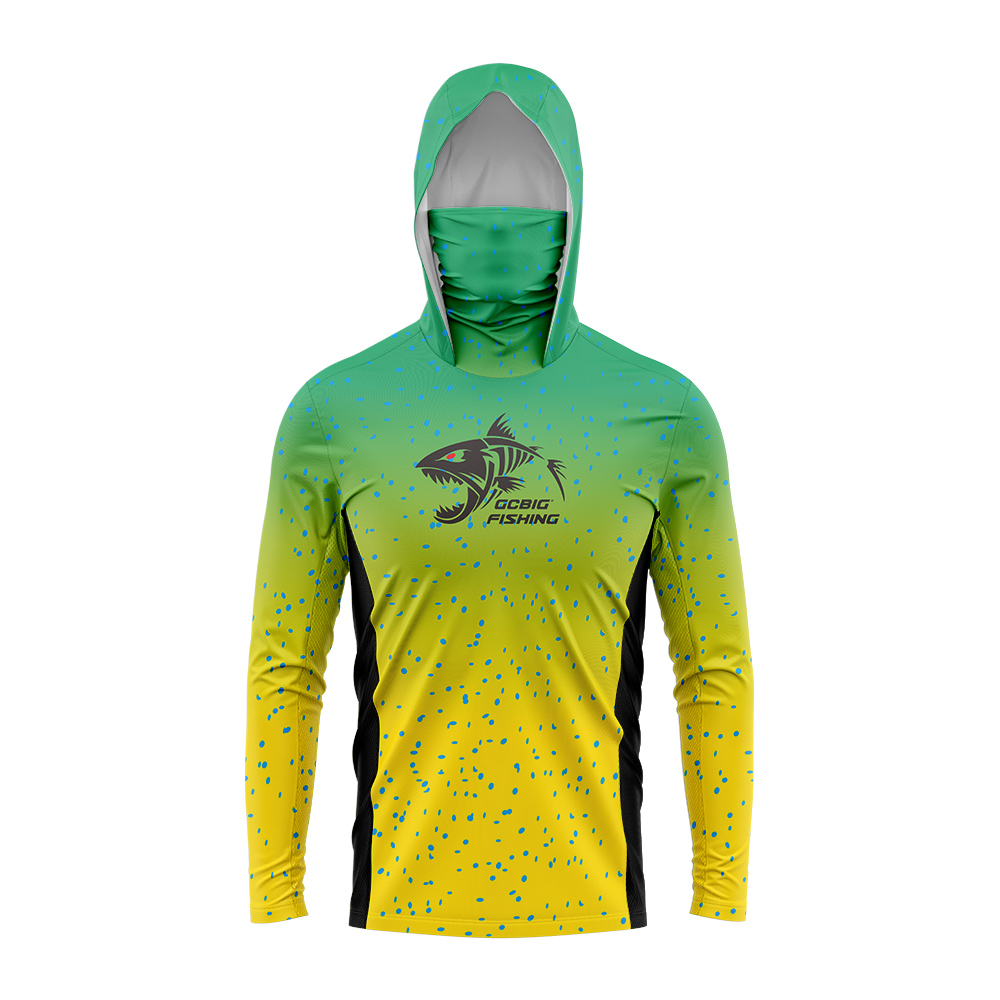 UPF50+ Hooded Fishing Shirt Bu - 3D Printing Services ulasan dan harga