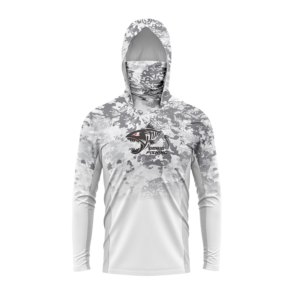 UPF50+ Hooded Fishing Shirt Bu - 3D Printing Services ulasan dan harga