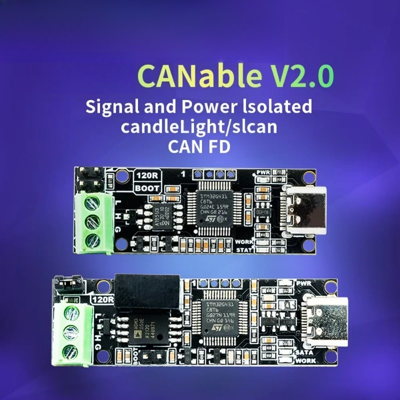 CANable V2.0 USB To CAN Bus Ad - 3D Printing Klipper ulasan dan harga