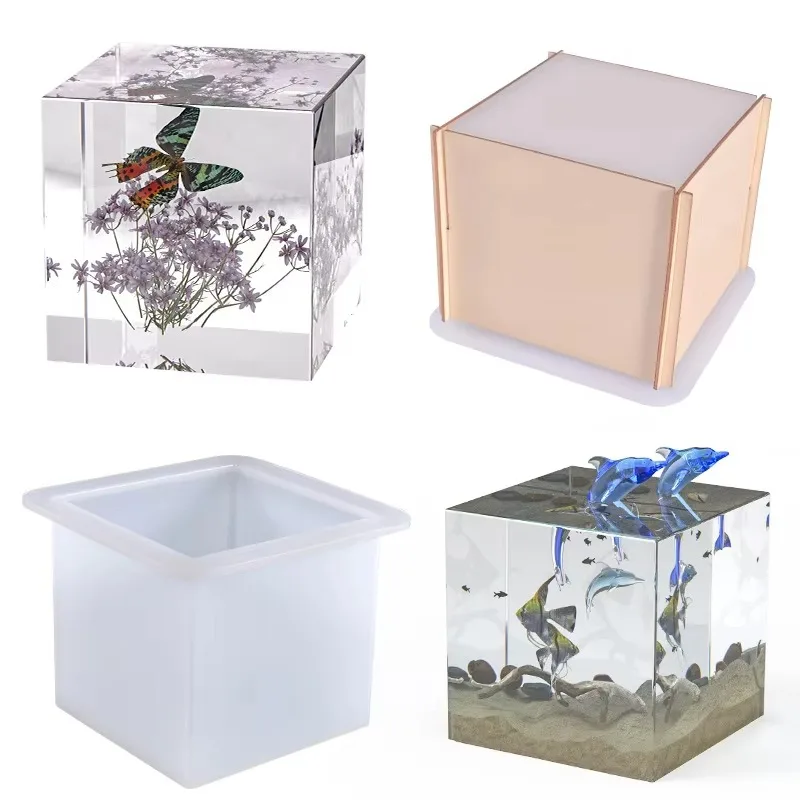 New Design 3D Rectangle Cuboid - 3D Printing Epoxy Resin ulasan dan harga