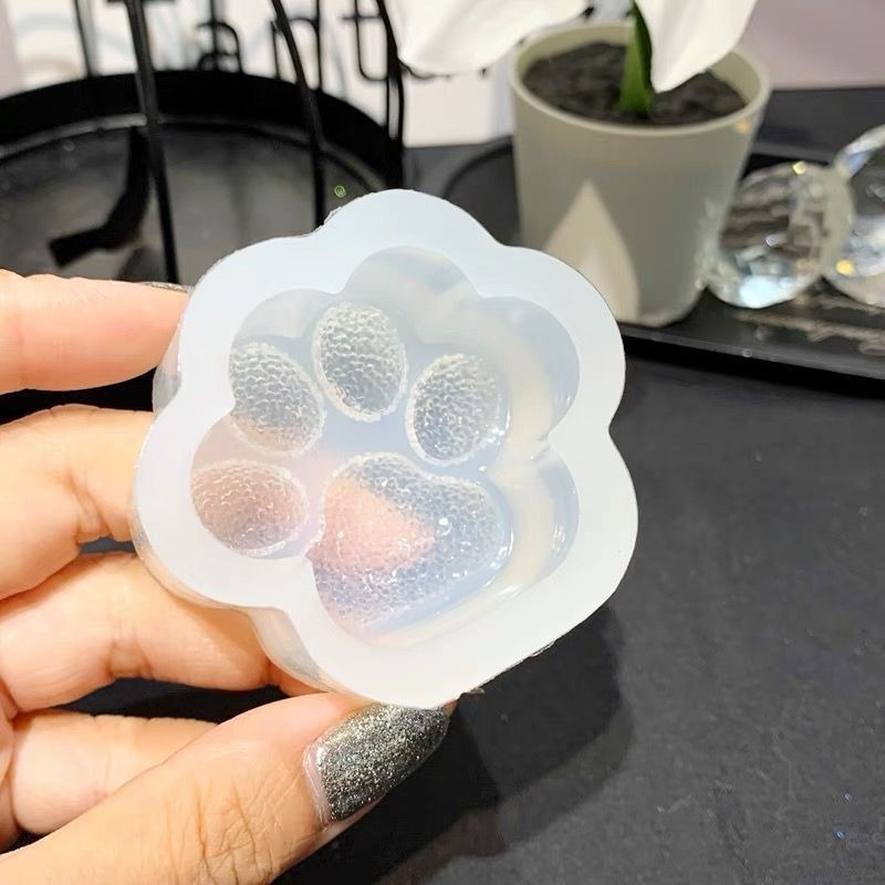 1pc Paw Print  Mold, Clear Epo - 3D Printing Epoxy Resin ulasan dan harga