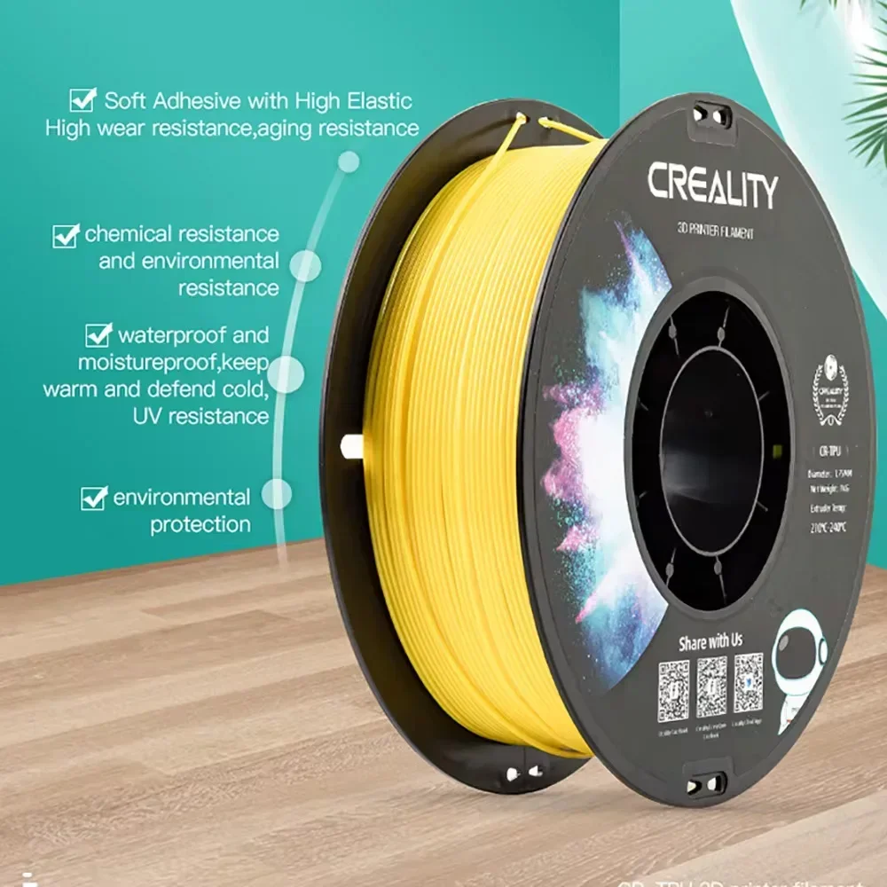 Creality Original CR-TPU Filam - 3D Printing High Temperature Materials ulasan dan harga