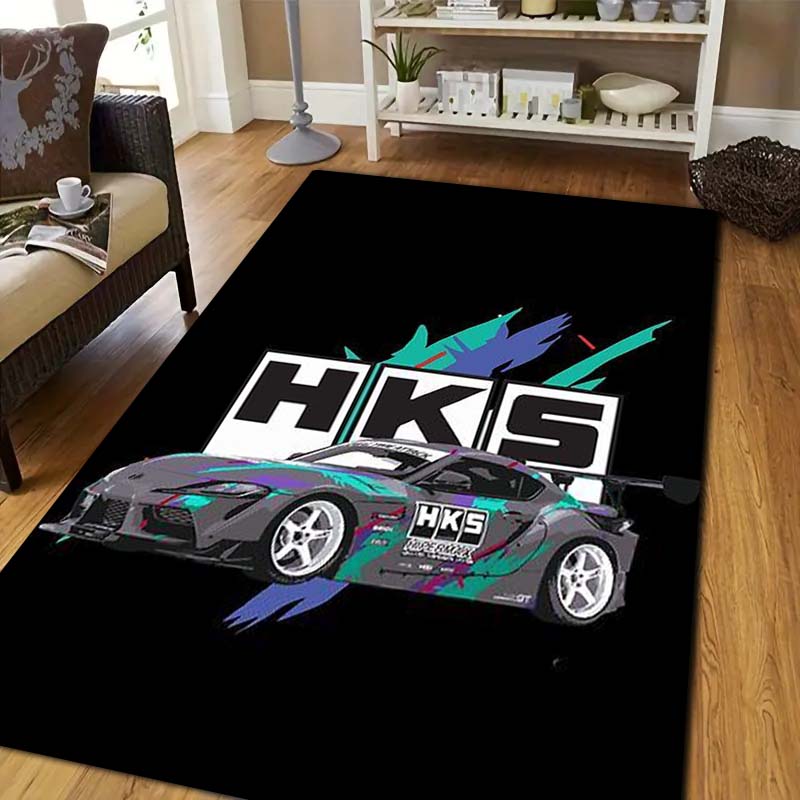 3D Racing H-HKS Print Area Rug - 3D Printing Technology ulasan dan harga