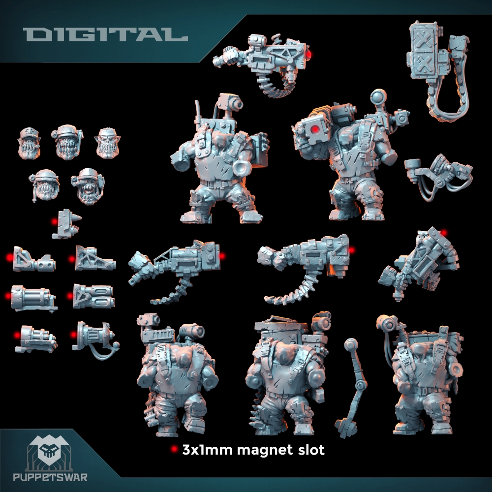 Orc Ultimate Badasses Squad, G - 3D Printing For Dummies ulasan dan harga