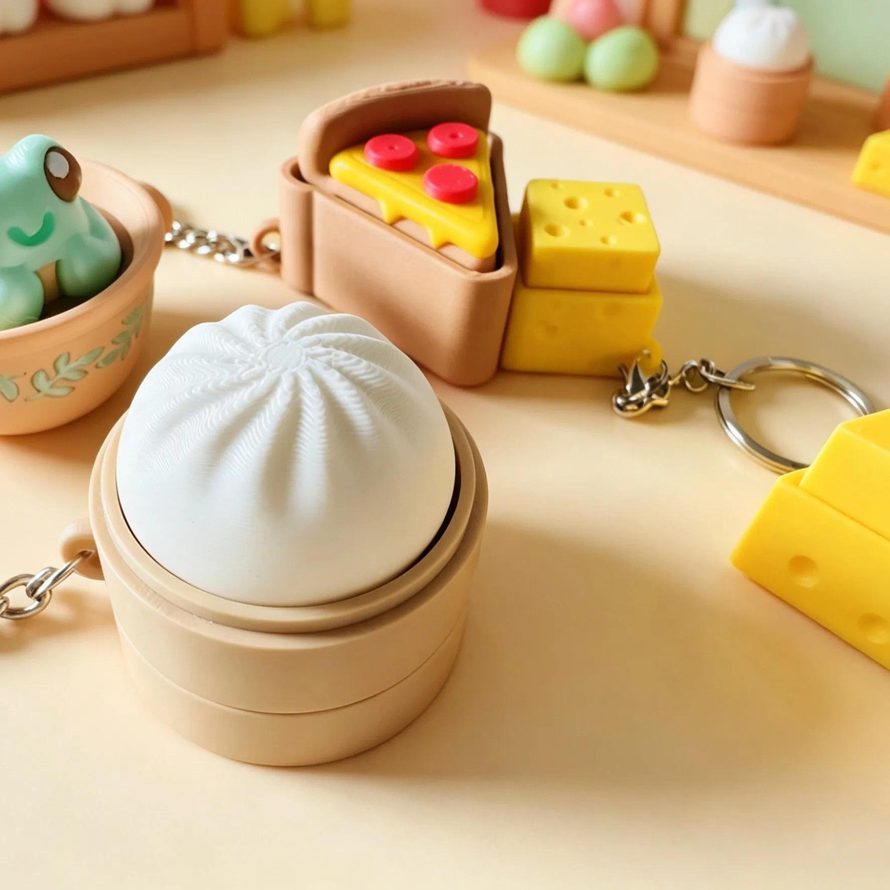 Cheese Cake Keyboard Keychain  - 3D Printing Excavator ulasan dan harga