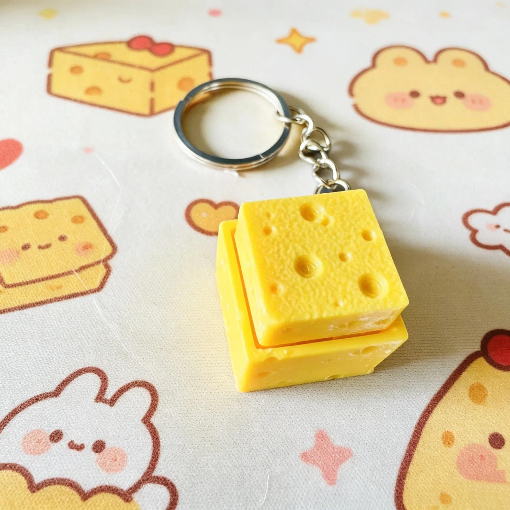 Cheese Cake Keyboard Keychain  - 3D Printing Excavator ulasan dan harga