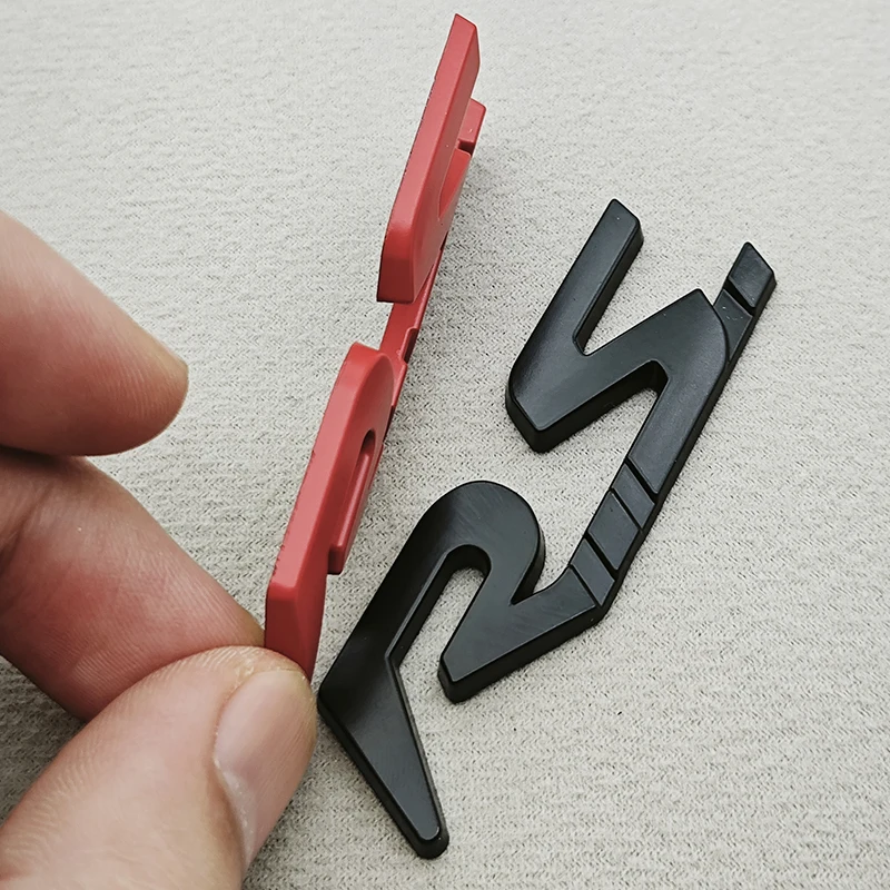 3D Metal RS Logo Car Rear Trun - 3D Printing Online ulasan dan harga