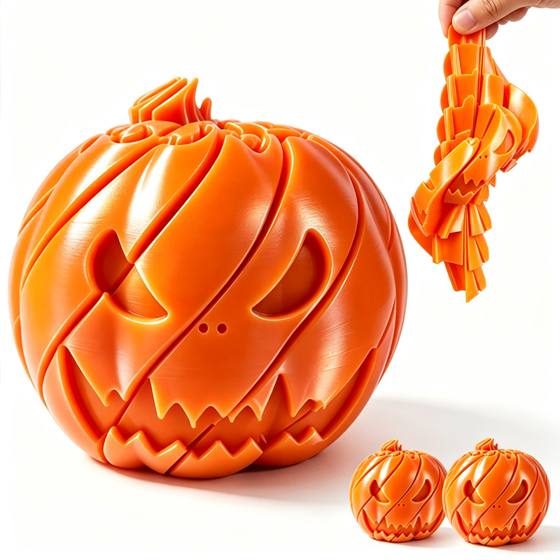 he deformable Halloween pumpki - 3D Printing Technology ulasan dan harga