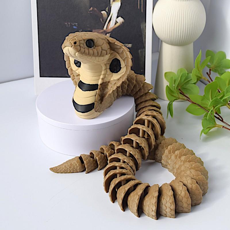 2027**3D Printed King Cobra St - 3D Printing For Dummies ulasan dan harga