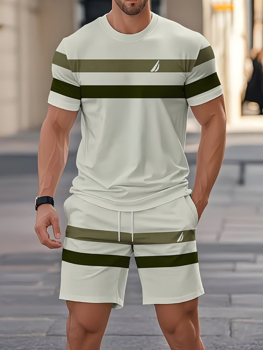 Men's Summer Sets Funny 3D Str - 3D Printing Services ulasan dan harga