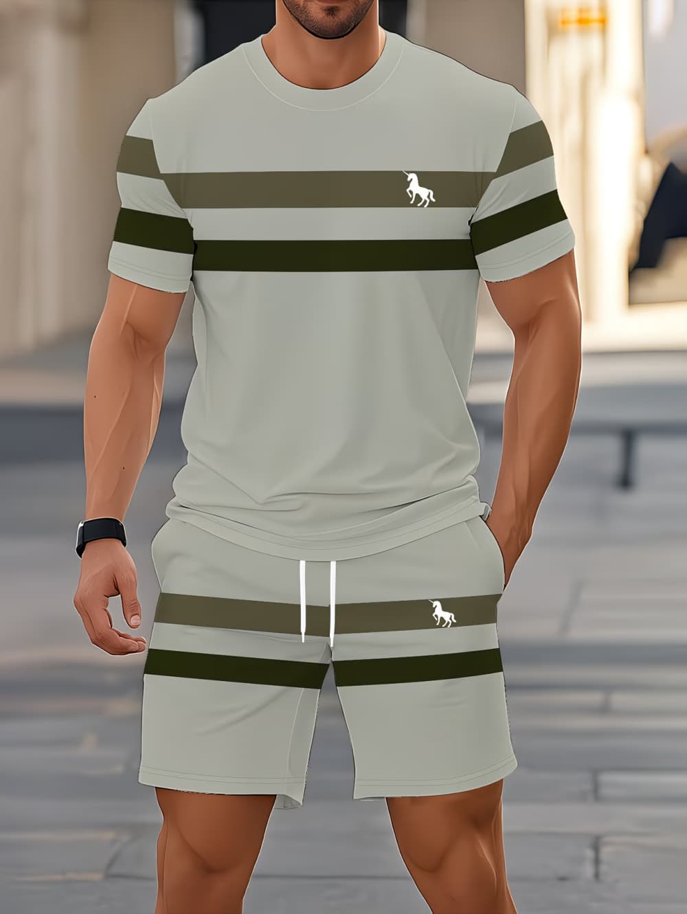 Men's Summer Sets Funny 3D Str - 3D Printing Services ulasan dan harga