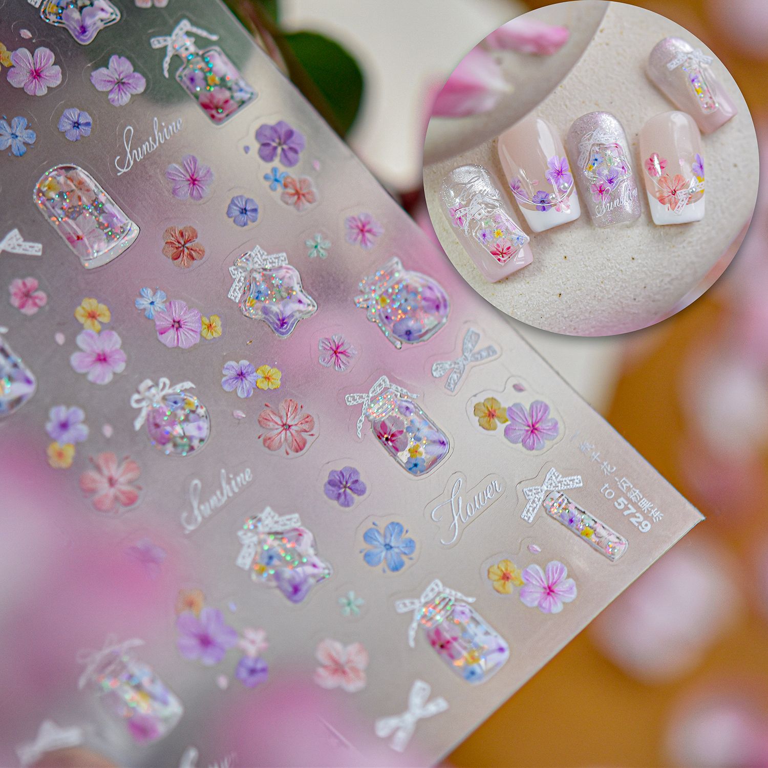 Exquisite A Bottle of Flowers  - 3D Printing Epoxy Resin ulasan dan harga