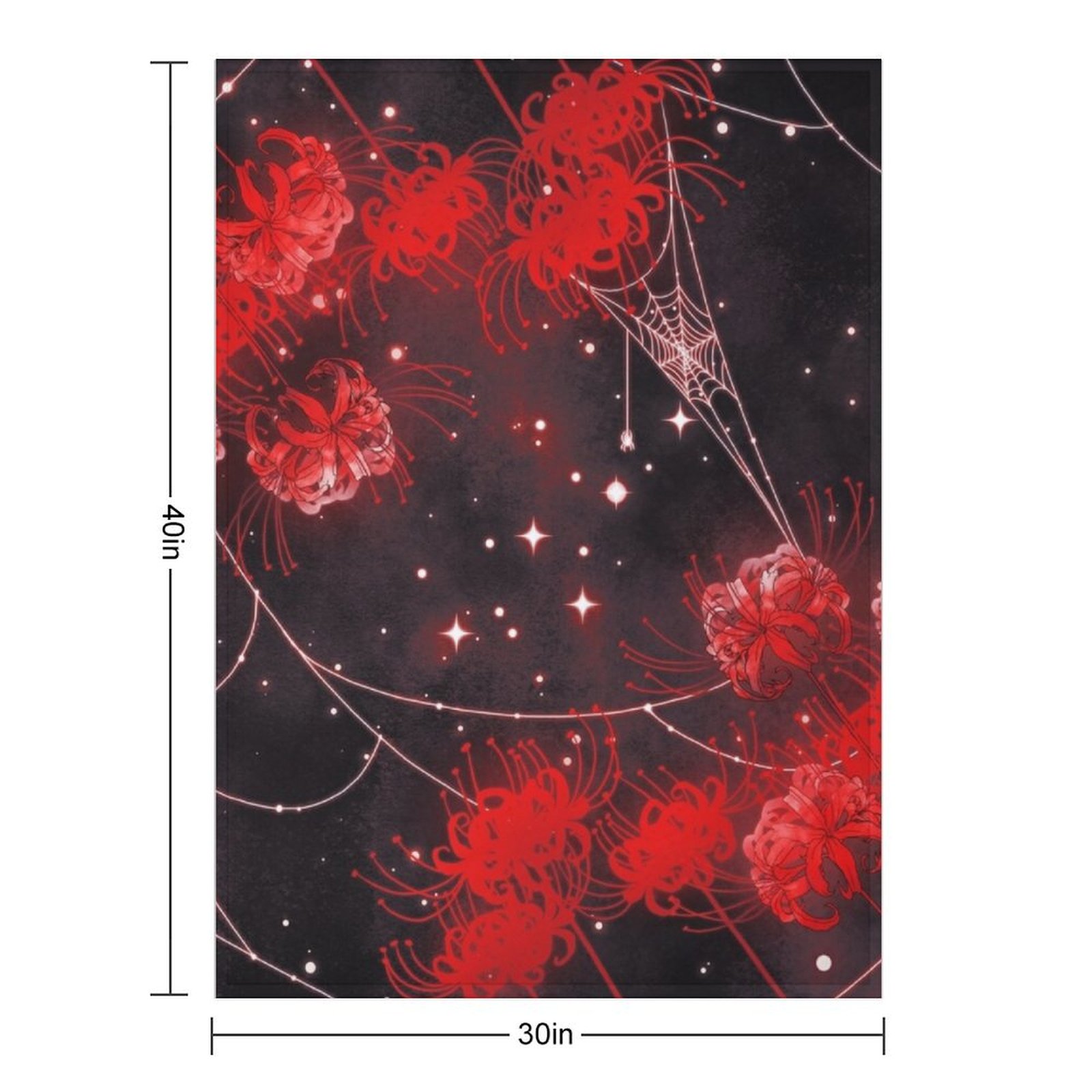 Galaxy Red Spider Lilies and W - 3D Printing Web ulasan dan harga