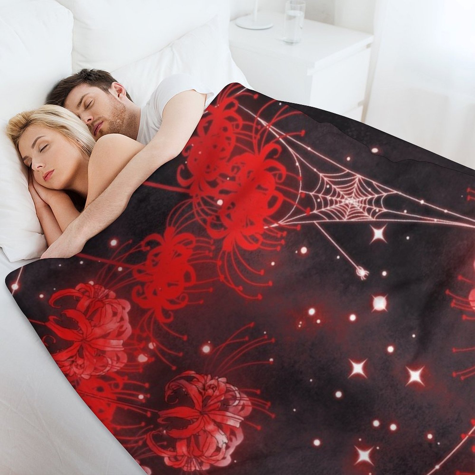 Galaxy Red Spider Lilies and W - 3D Printing Web ulasan dan harga